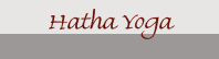 Hatha Yoga